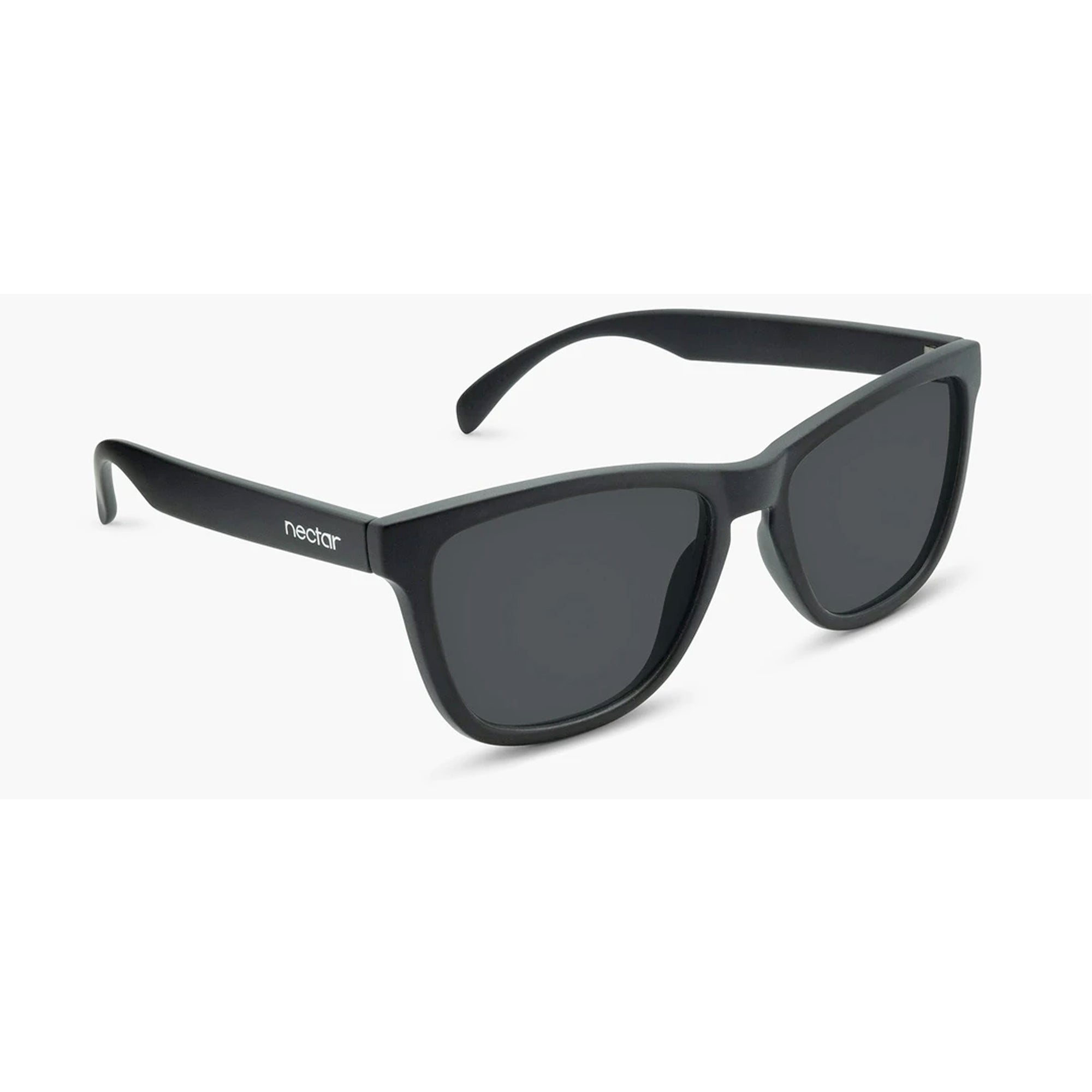 Nectar Chucktown Men's Sunglasses - Matte Black/Black Polarized