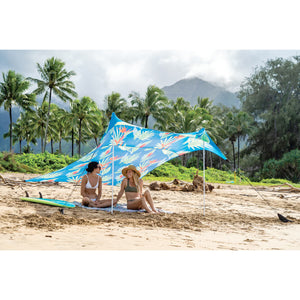 Neso 1 Prints Beach Tent - Mint Tie Dye