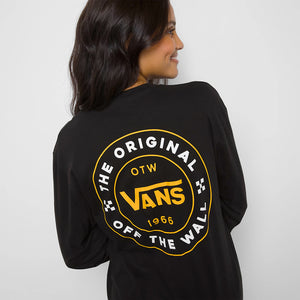 Vans OG Circle Lock Up Men's L/S T-Shirt - Black