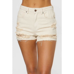 O'Neill Angus Bone Women's Denim Shorts - Bone