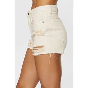 O'Neill Angus Bone Women's Denim Shorts - Bone