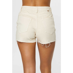 O'Neill Angus Bone Women's Denim Shorts - Bone