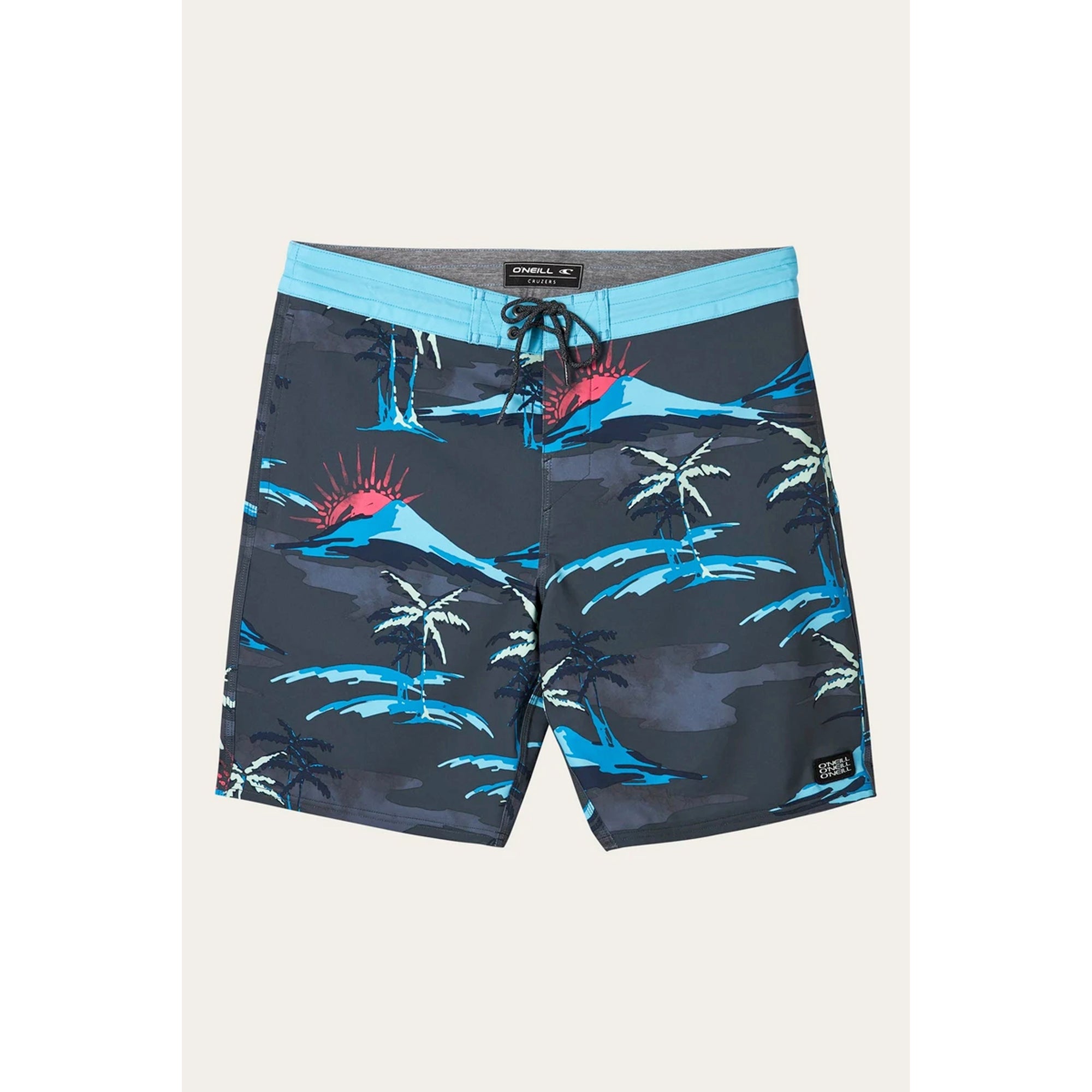 O'Neill Cabana Cruzer 19" Men's Boardshorts - Graphite