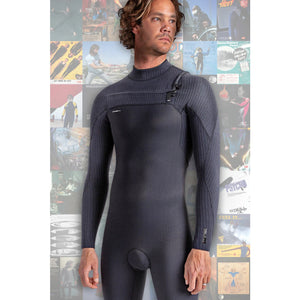 O'Neill Hyperfreak TB3 3/2+ mm Men's Chest Zip Wetsuit