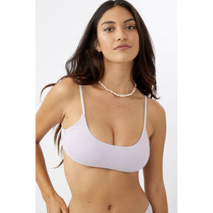 O'Neill Saltwater Solids Surfside Women's Bralette Bikini Top - Purple