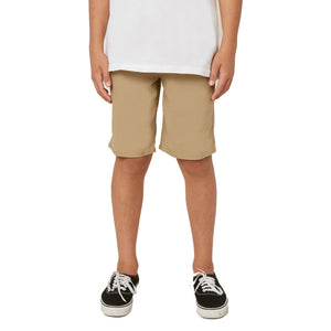 O'Neill Stockton Hybrid Youth Boy's Walkshorts - Khaki