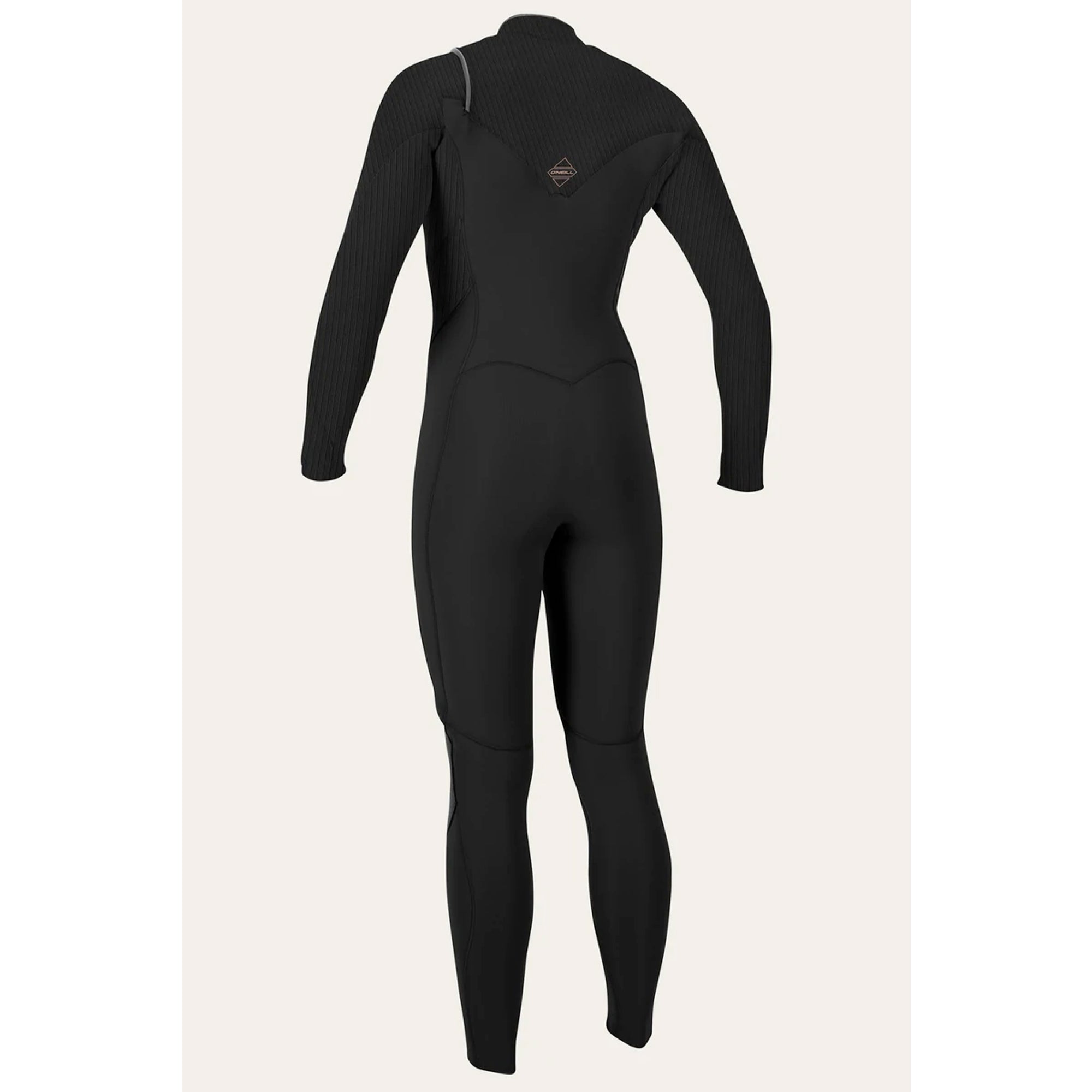 O'Neill Hyperfreak TB3 4/3+ Women's Chest-Zip Fullsuit Wetsuit - Black