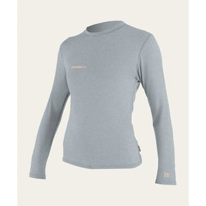 O'Neill Hybrid Women's L/S Sun Shirt - Grey