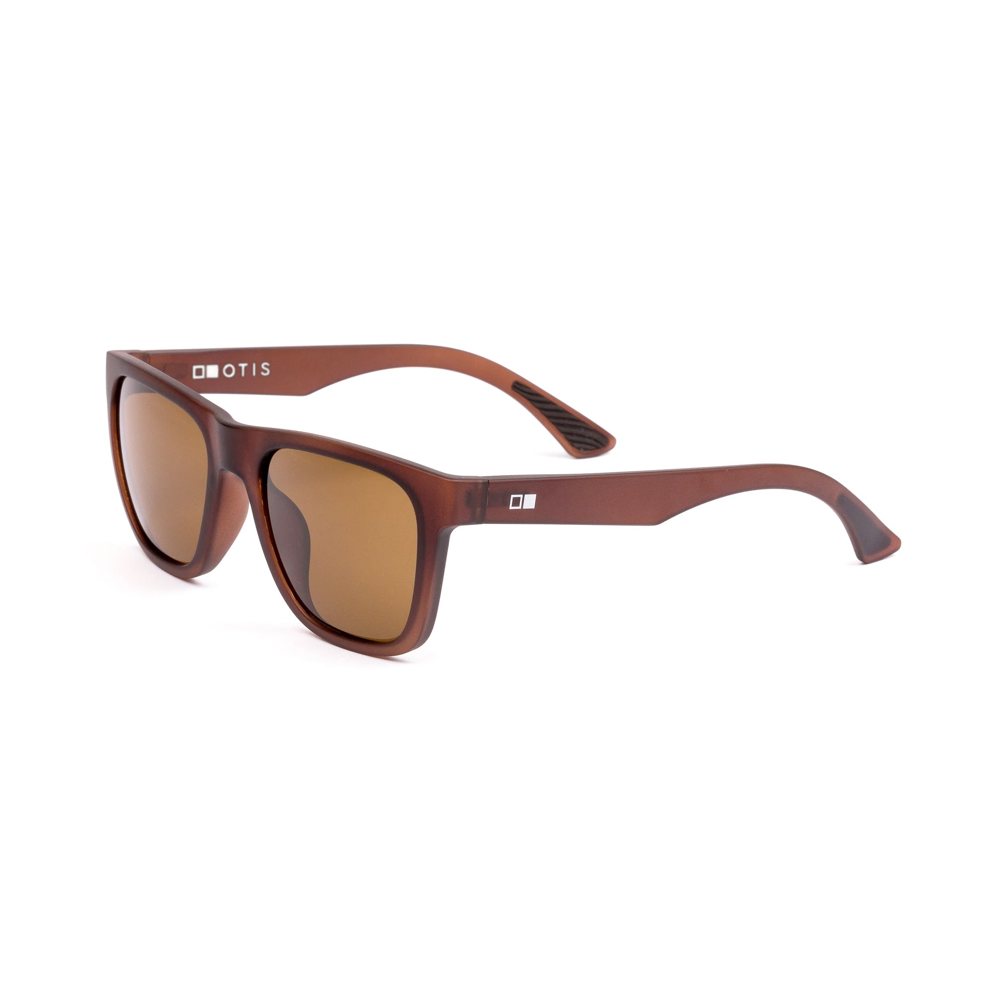 Otis Strike Men's Sunglasses - Matte Espresso/Brown Polarized