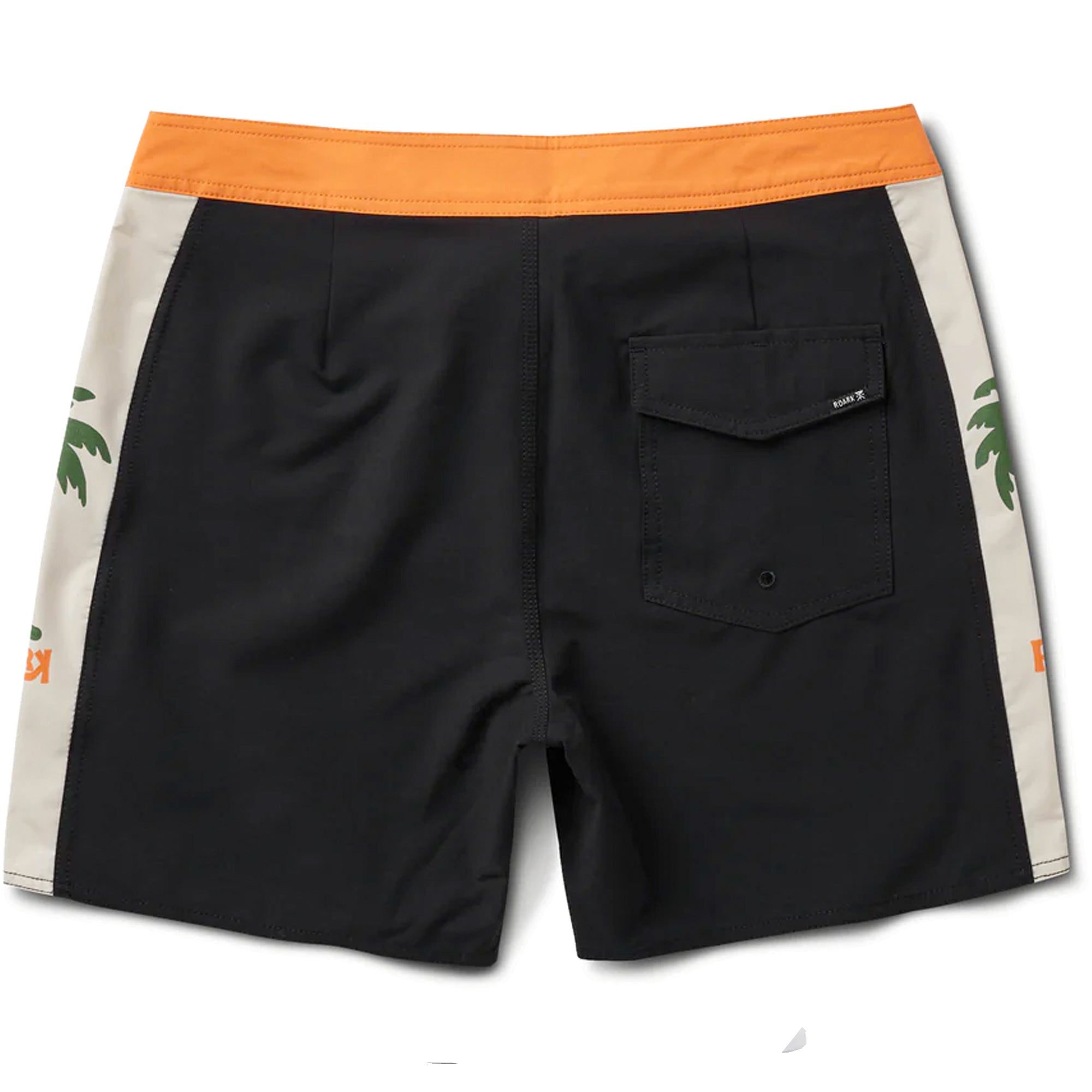 Roark Passage 17" Men's Boardshorts - Tamaroa Black