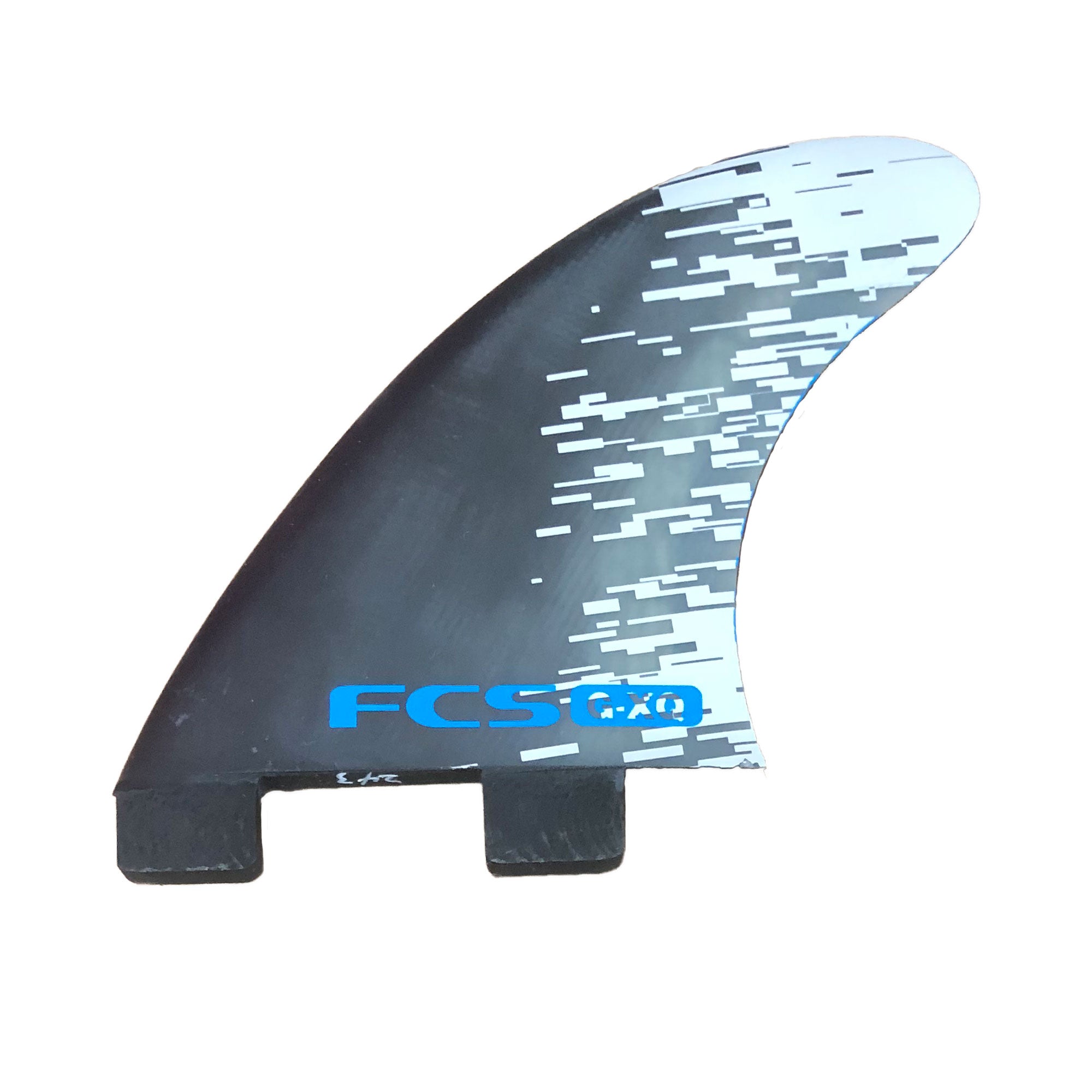 FCS I G-XQ Quad Twin Rear Surfboard Fins - Medium/Blue Smoke