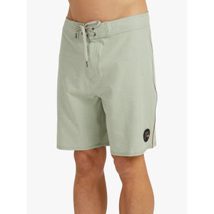 Quiksilver Hempstrech Piped 18" Men's Boardshorts - Sage