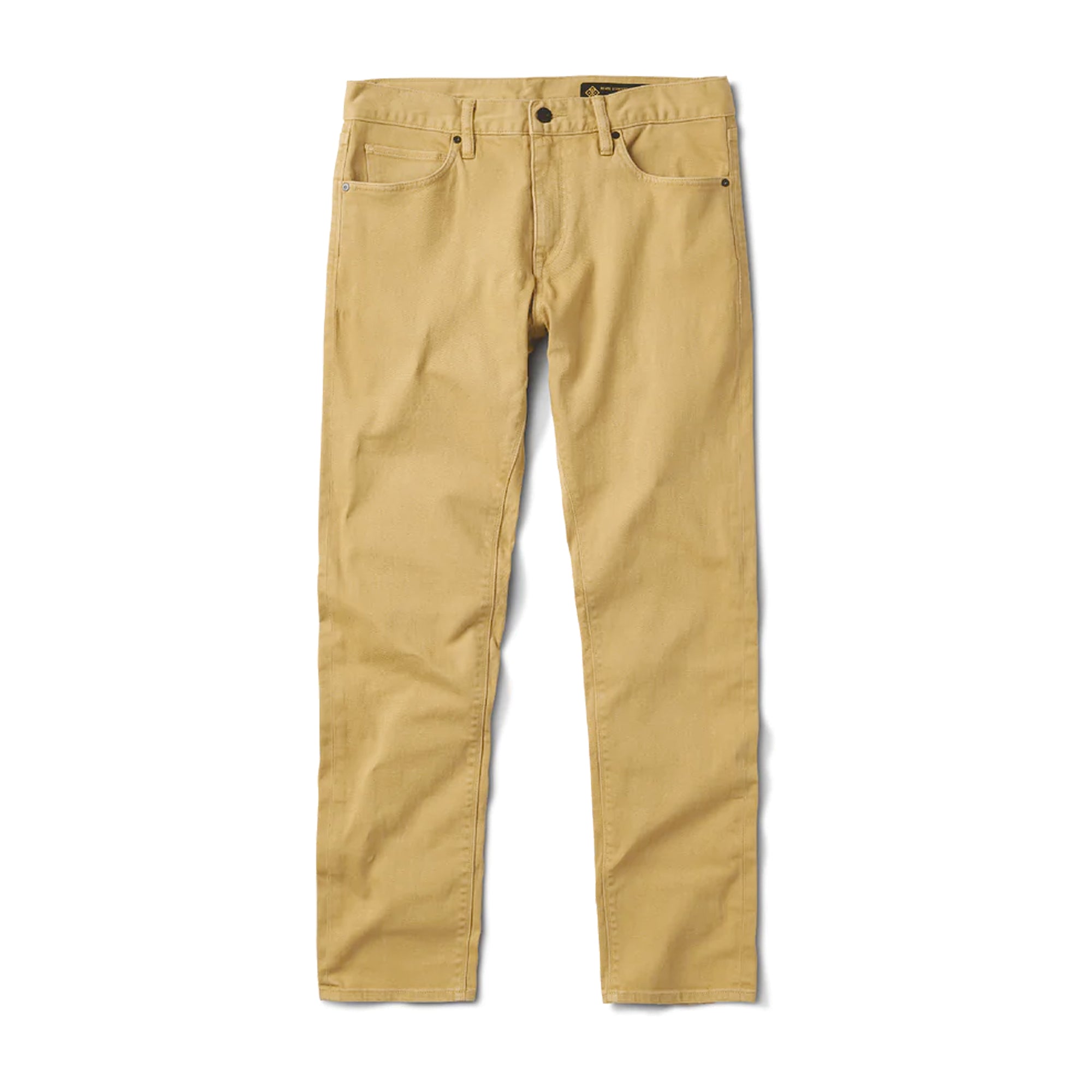 Roark Hwy 133 Slim 5-Pocket Men's Broken Twill Jeans - Golden