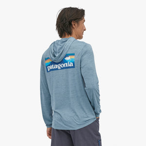 Patagonia Capilene Cool Daily Men's Graphic Hoodie - Plume Grey