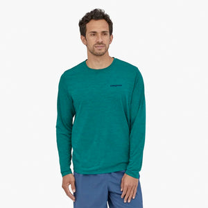 Patagonia Capilene Cool Daily Men's L/S T-Shirt - Borealis Green