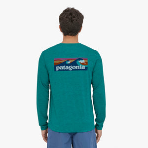 Patagonia Capilene Cool Daily Men's L/S T-Shirt - Borealis Green