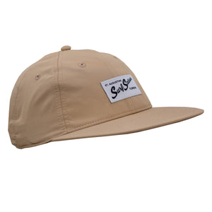 Surf Station Quicker Men's Snapback Hat - Khaki