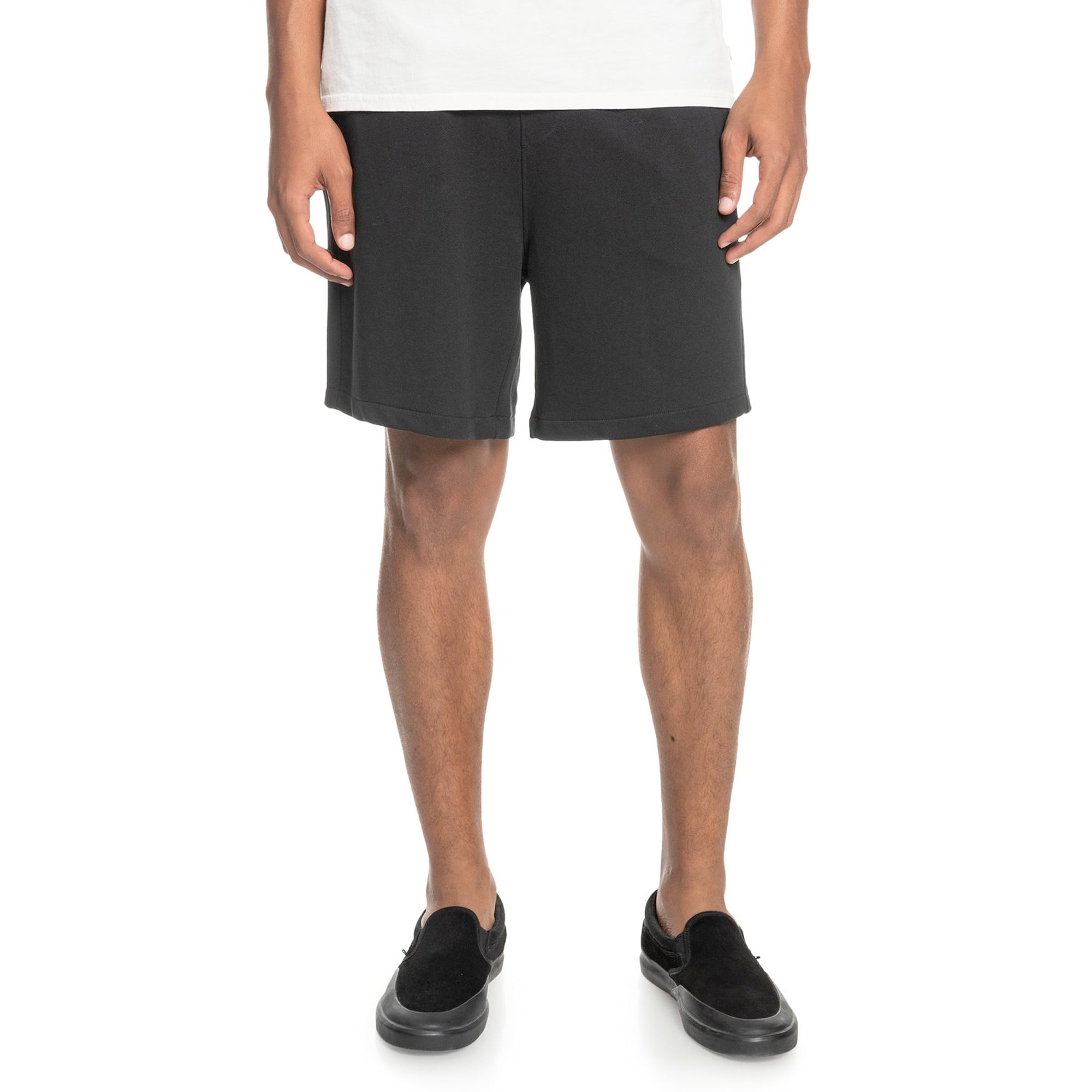 Quiksilver Essential 19" Men's Organic Sweatshorts - Black