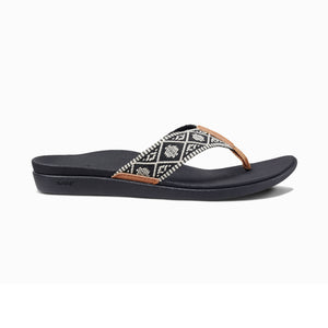 Reef Ortho-Bounce Woven Women's Sandals - Black