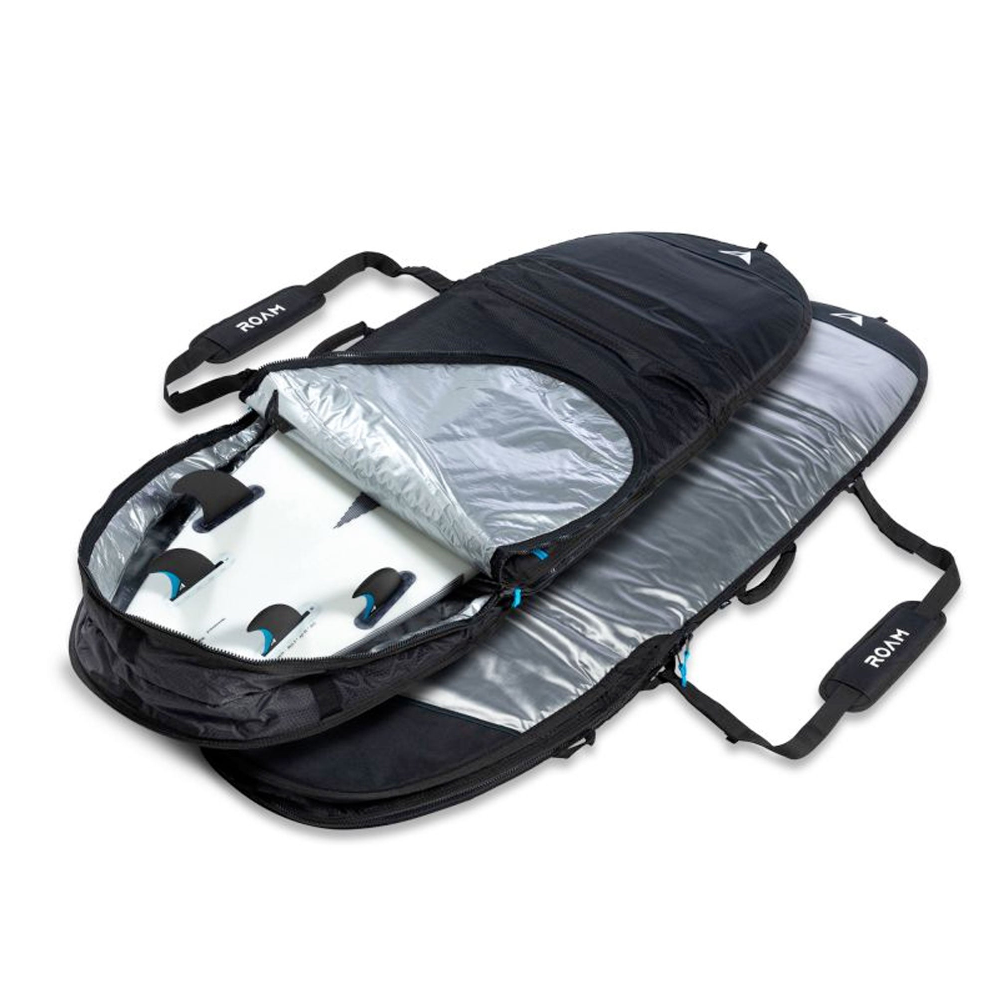 Roam Tech Plus Hybrid Surfboard Bag - Grey/Black