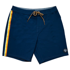 Surf Station Racer Men's Boardshorts - Navy