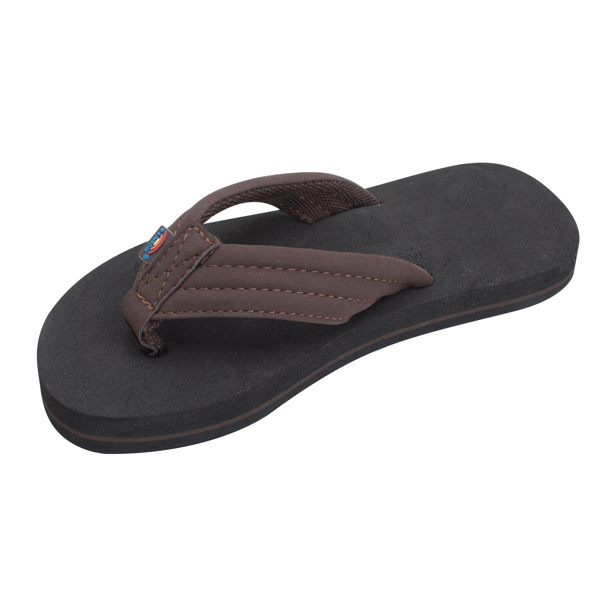 Rainbow Grombows Youth Boy's Sandals - Brown/Black