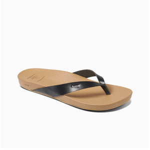 Reef Cushion Court Women's Sandals - Black/Natural