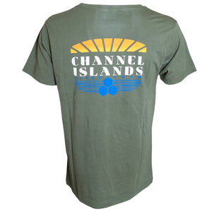 Channel Islands Rey Of Light Men's S/S T-Shirt - Green