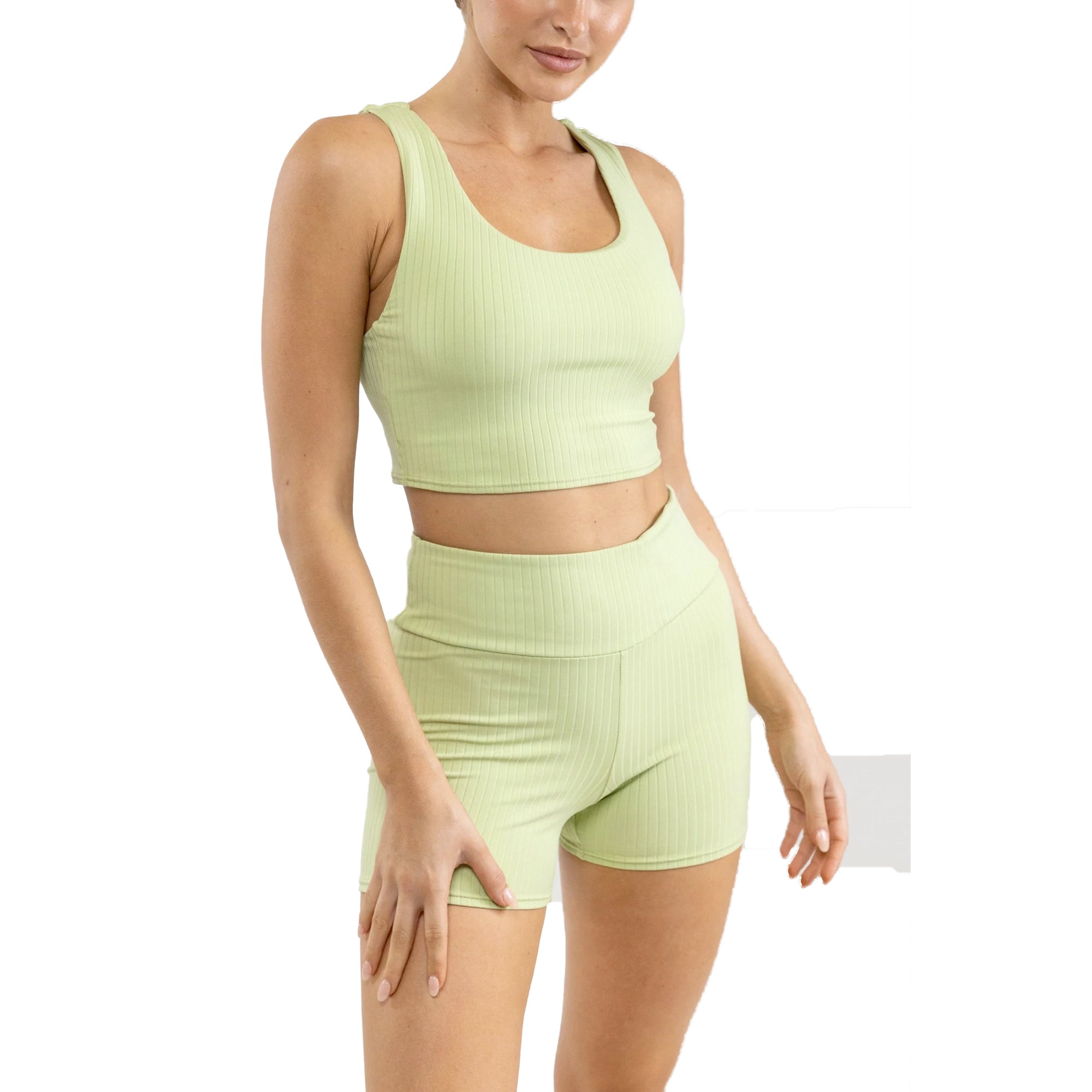 Rhythm Ribbed Women's Crop Top