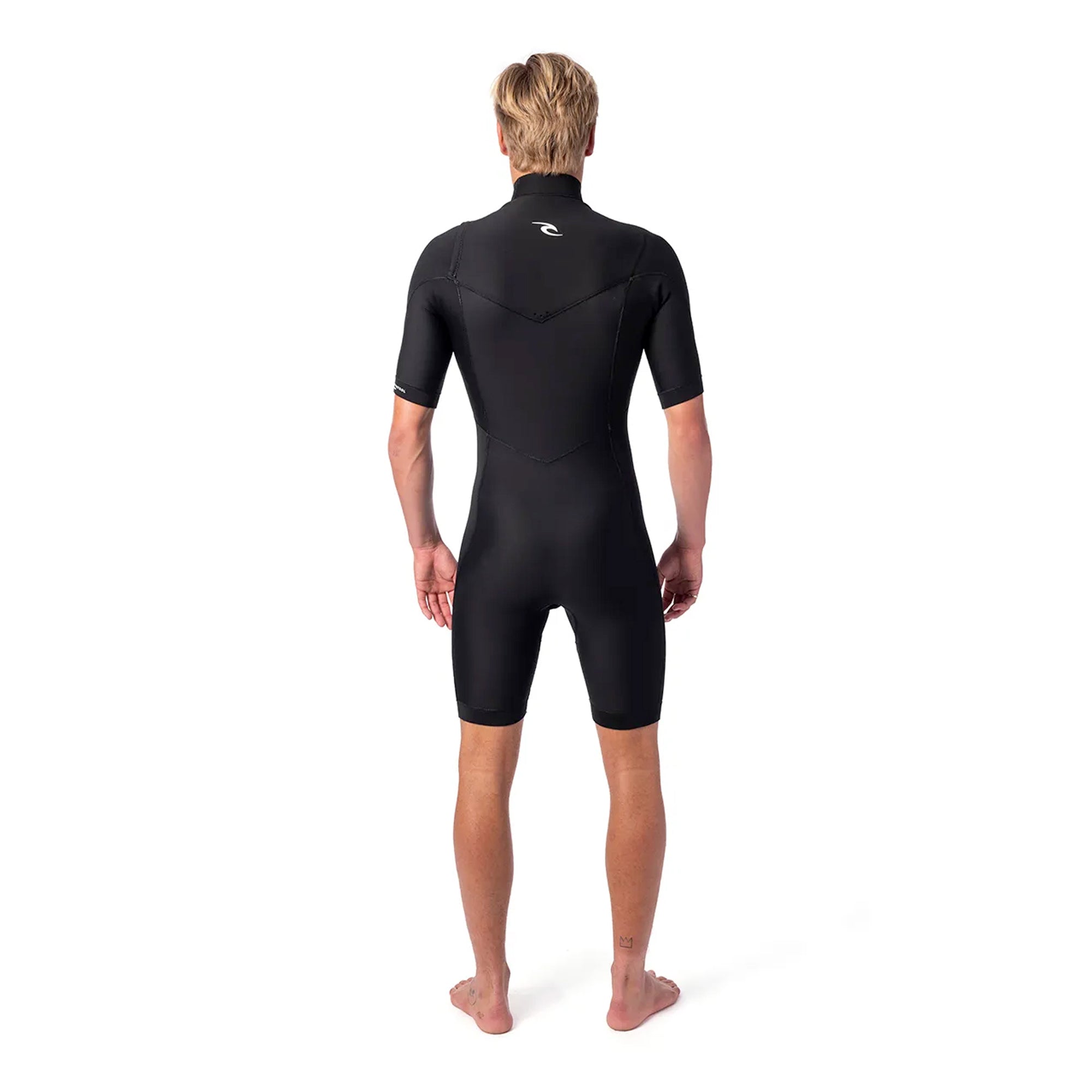 Rip Curl Dawn Patrol 2mm Chest-Zip Men's S/S Springsuit Wetsuit