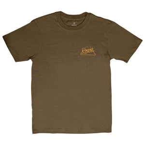 Roark Peaking Men's S/S T-Shirt - Army Green