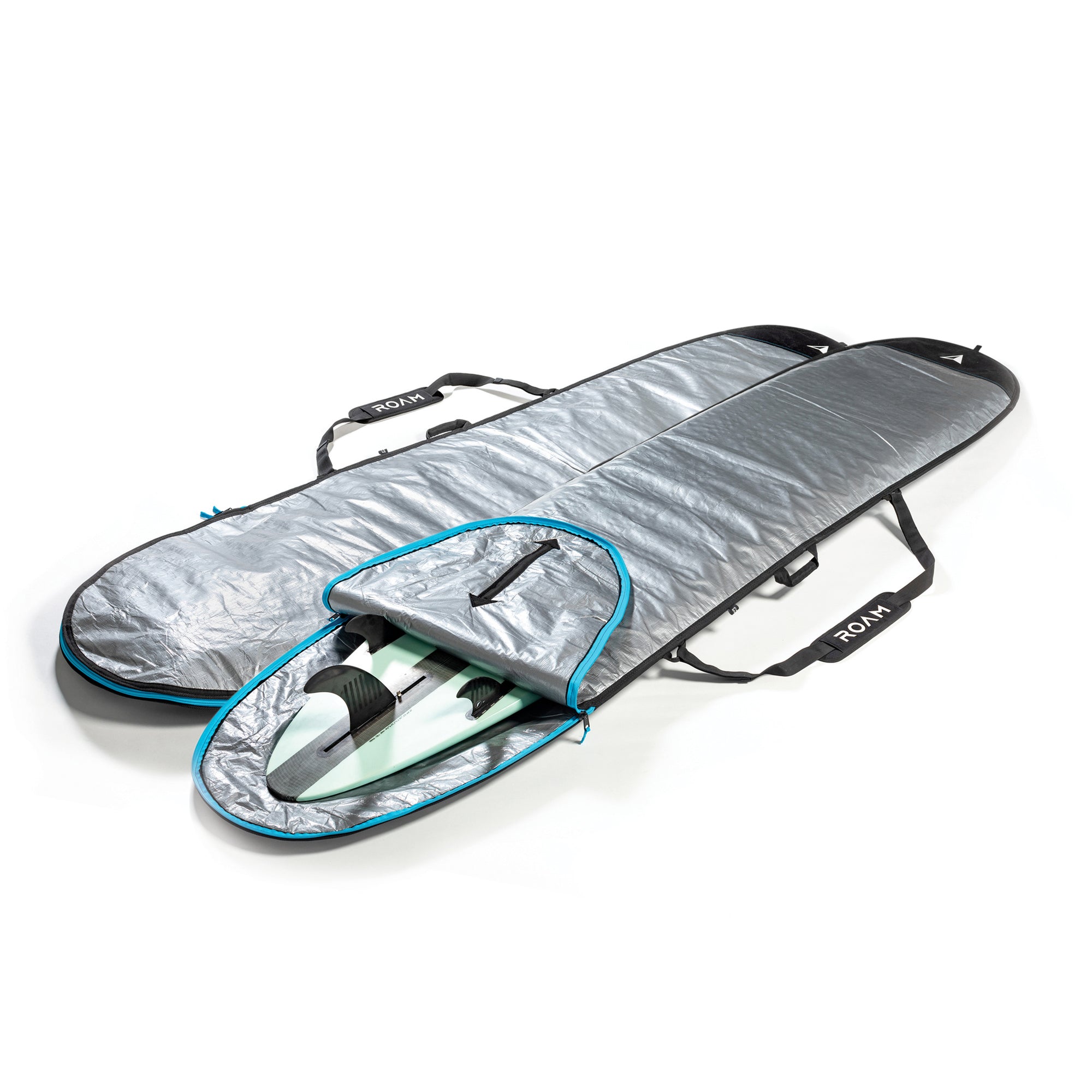 Roam Daylight Longboard Surfboard Bag - Grey