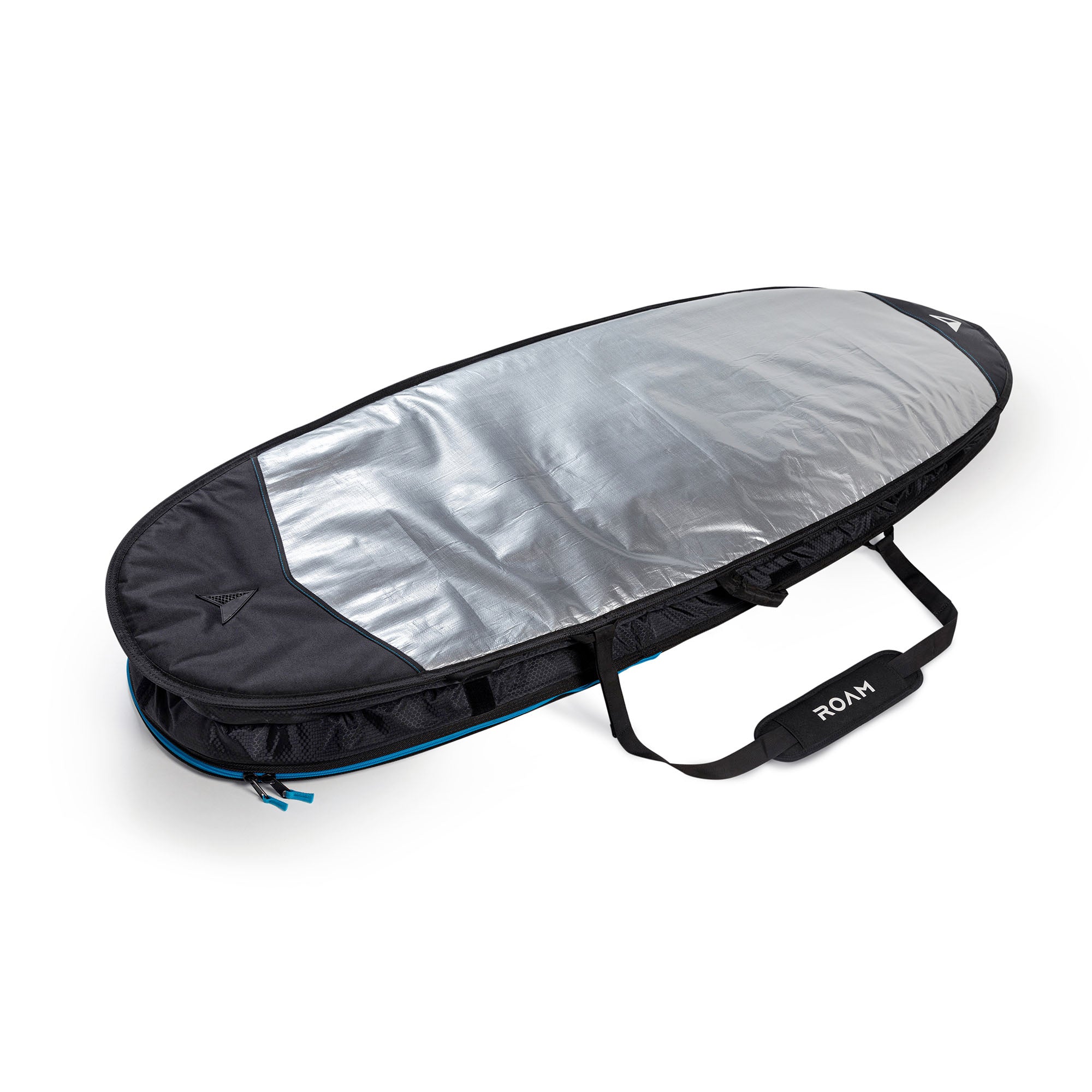 Roam Tech Double Slim Hybrid Surfboard Bag - Grey/Black