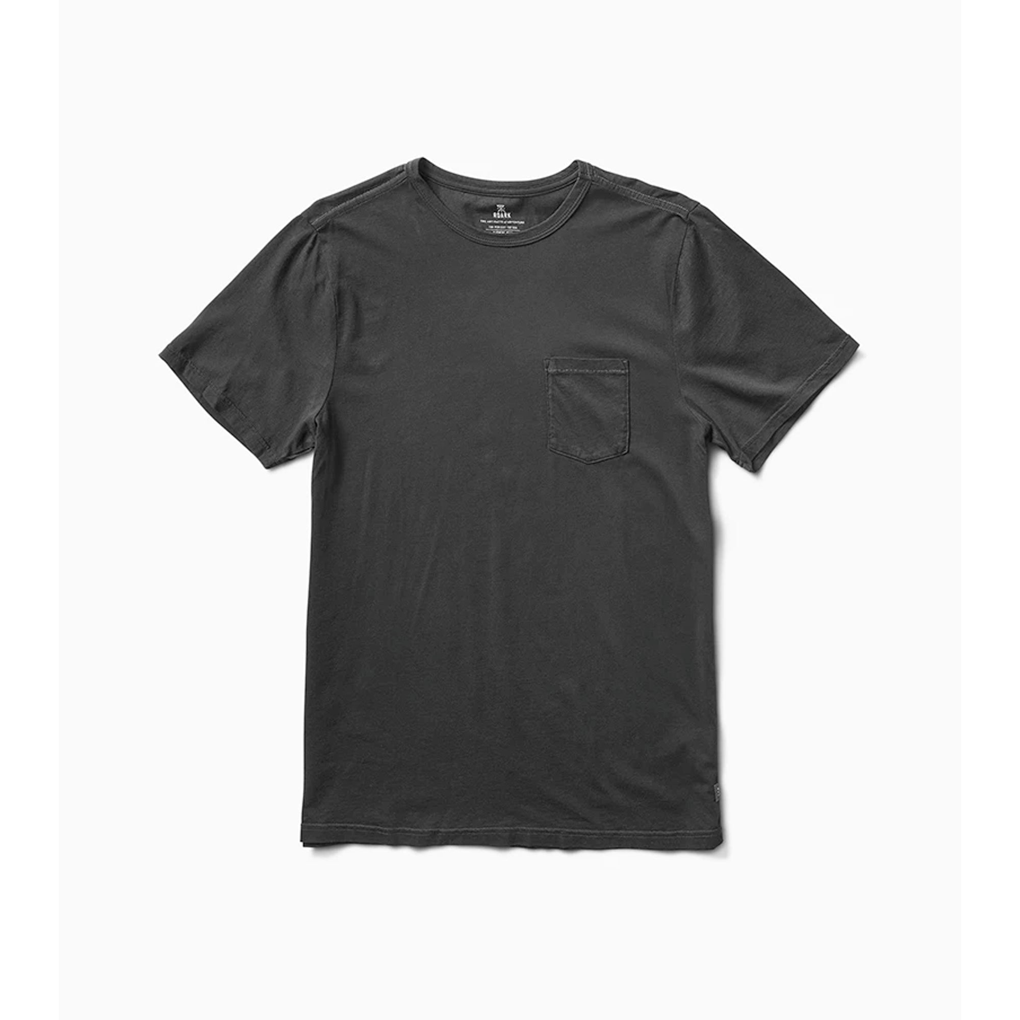 Roark Well Worn Lightweight Organic Men's S/S T-Shirt - Black