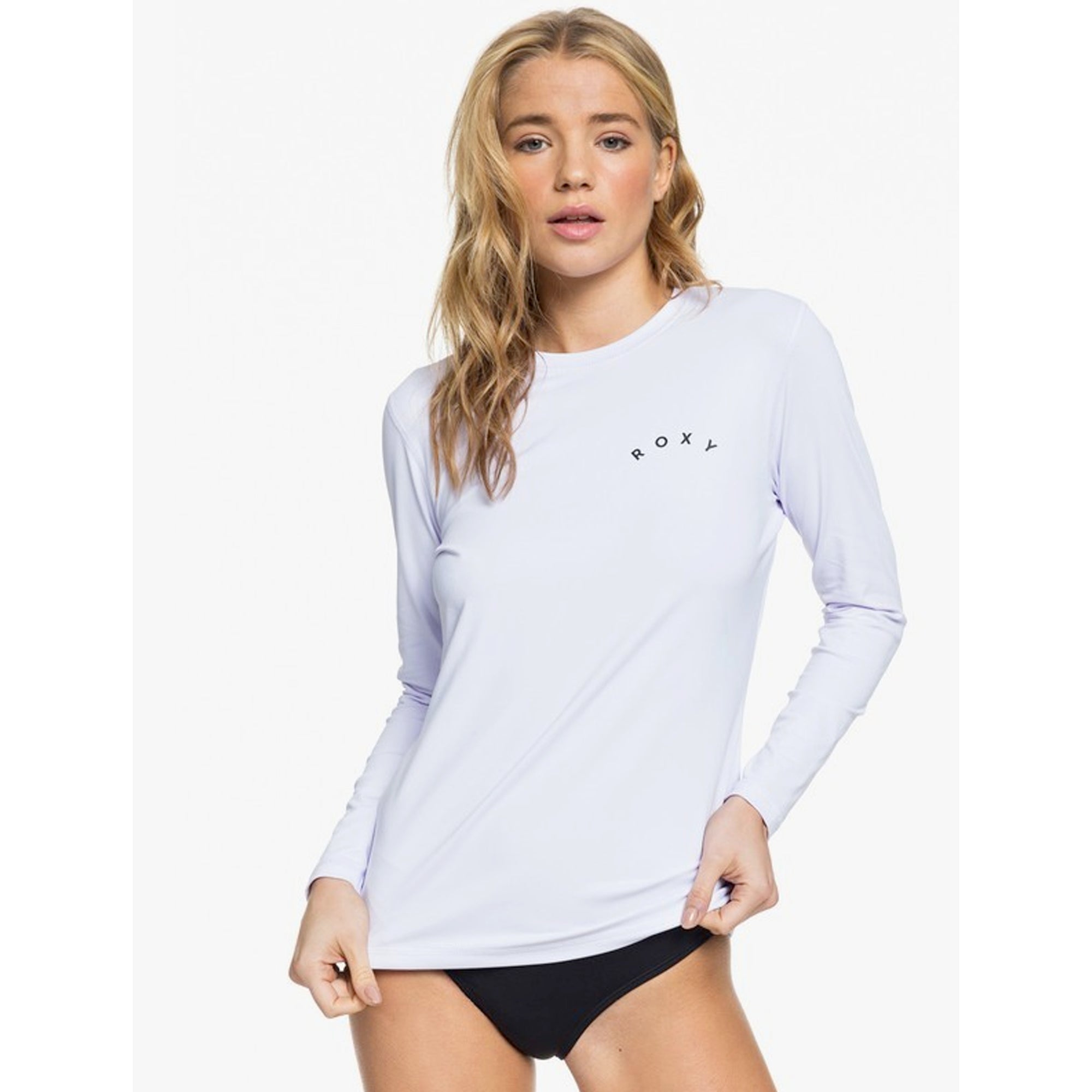 Roxy Enjoy Waves Women's L/S Rashguard - White