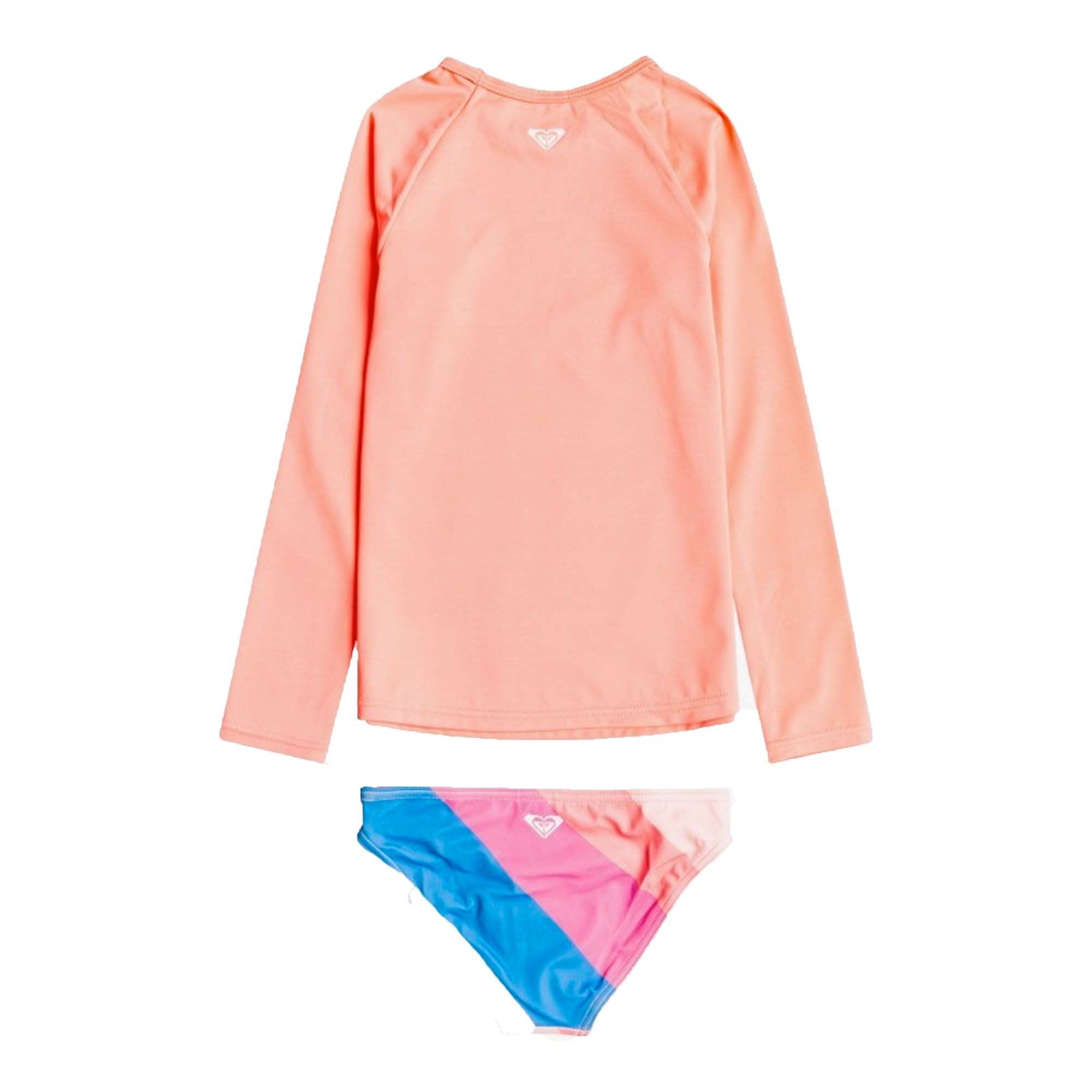 Roxy Touch Of Rainbow Girl's 2-7 L/S UPF 50 Rashguard Set