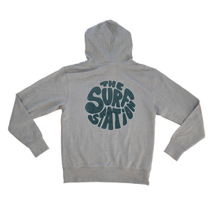 Surf Station Laguna Full Zip Men's Hoodie - Heather Grey