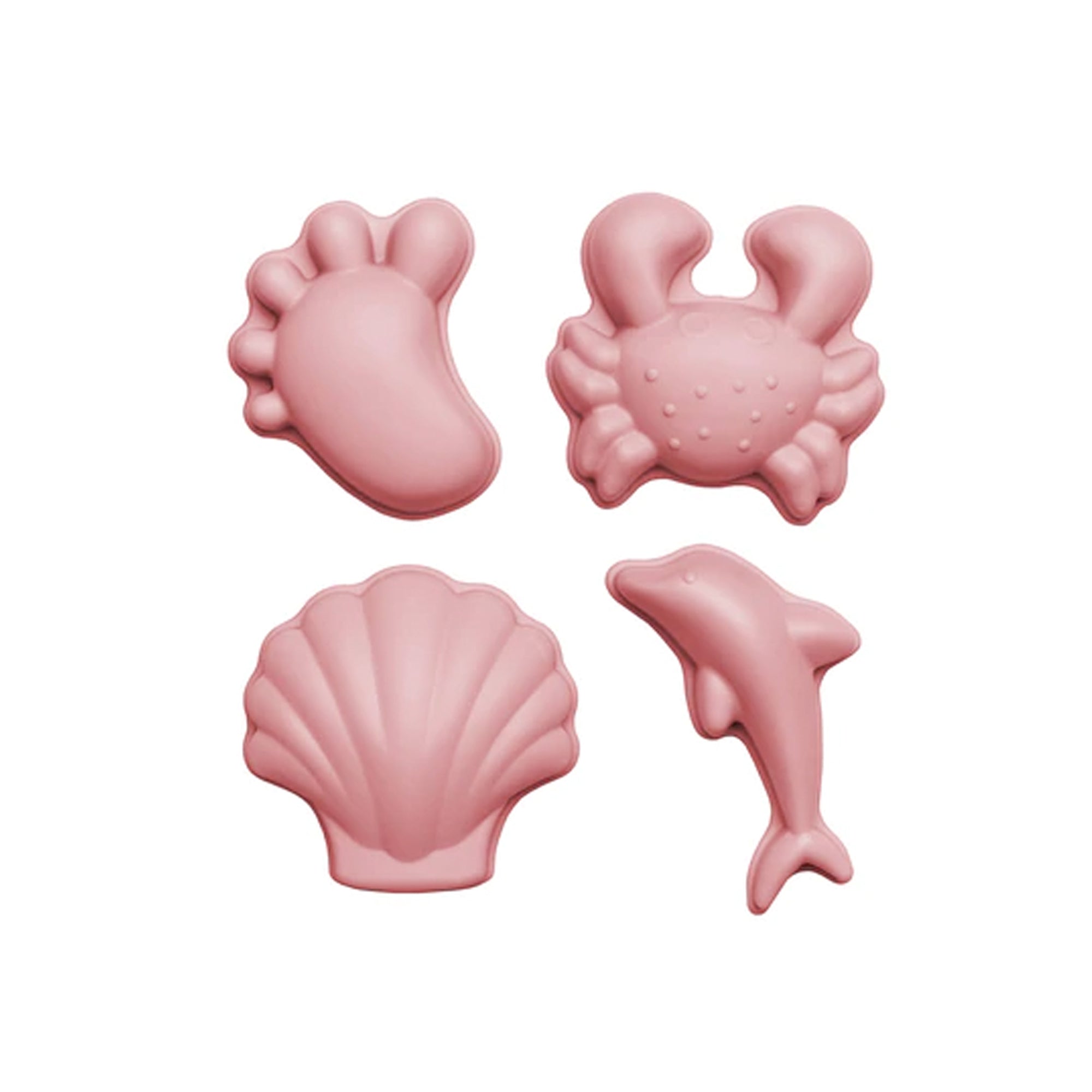 Scrunch Sand Moulds 4/pc Set