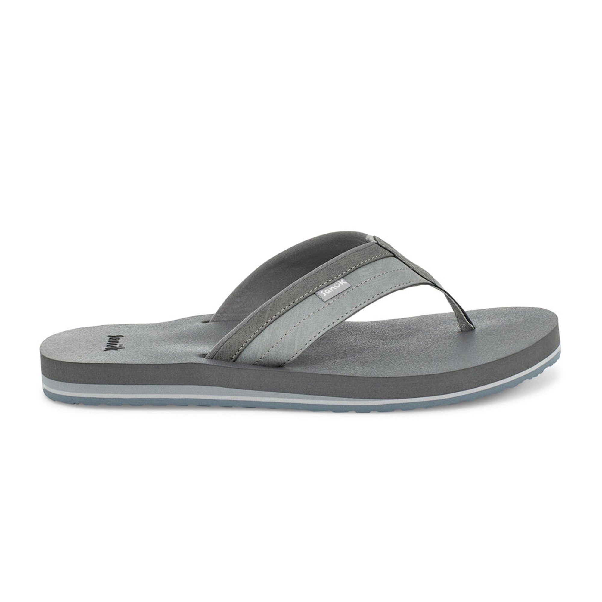 Sanuk Ziggy Men's Sandals - Grey