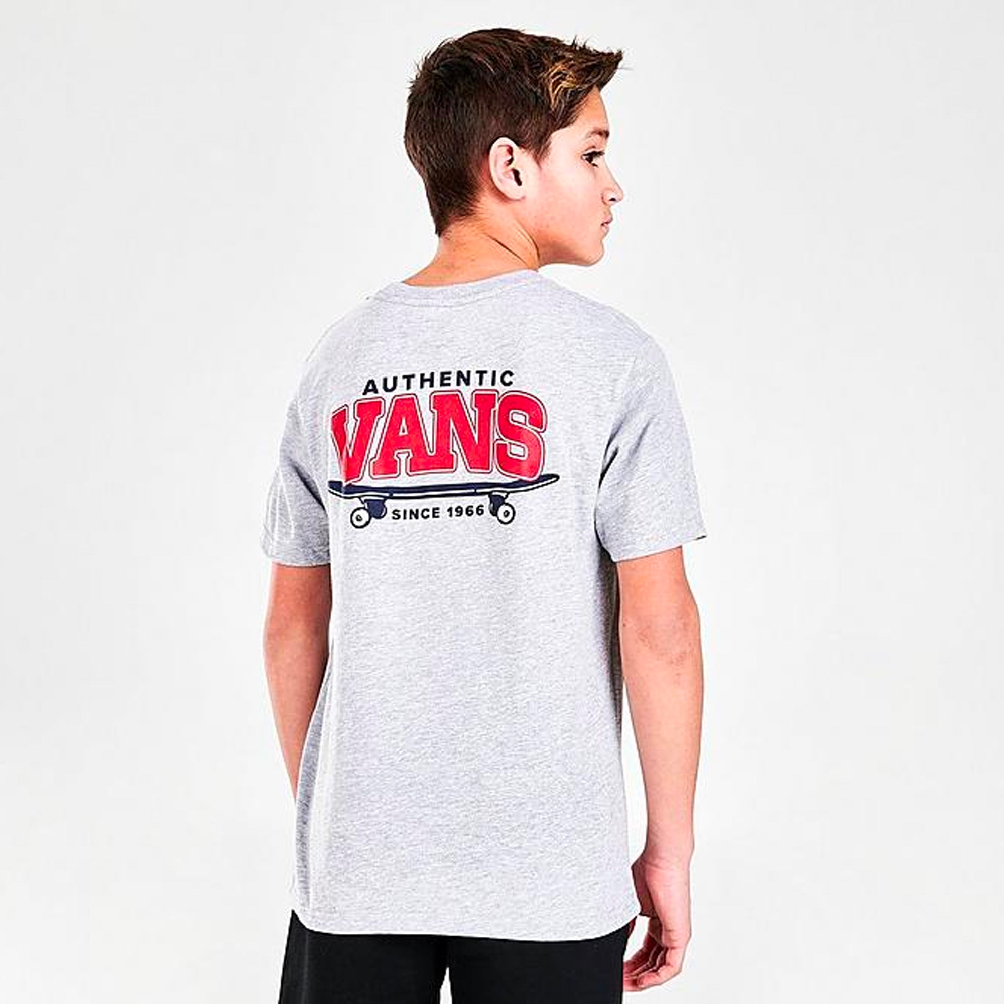 Vans Sk8 Horizon Youth Boy's S/S T-Shirt - Grey