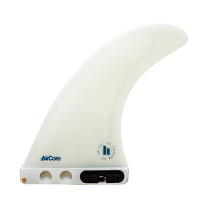 FCS II Skindog Performance Core Longboard Fin - 7"/White