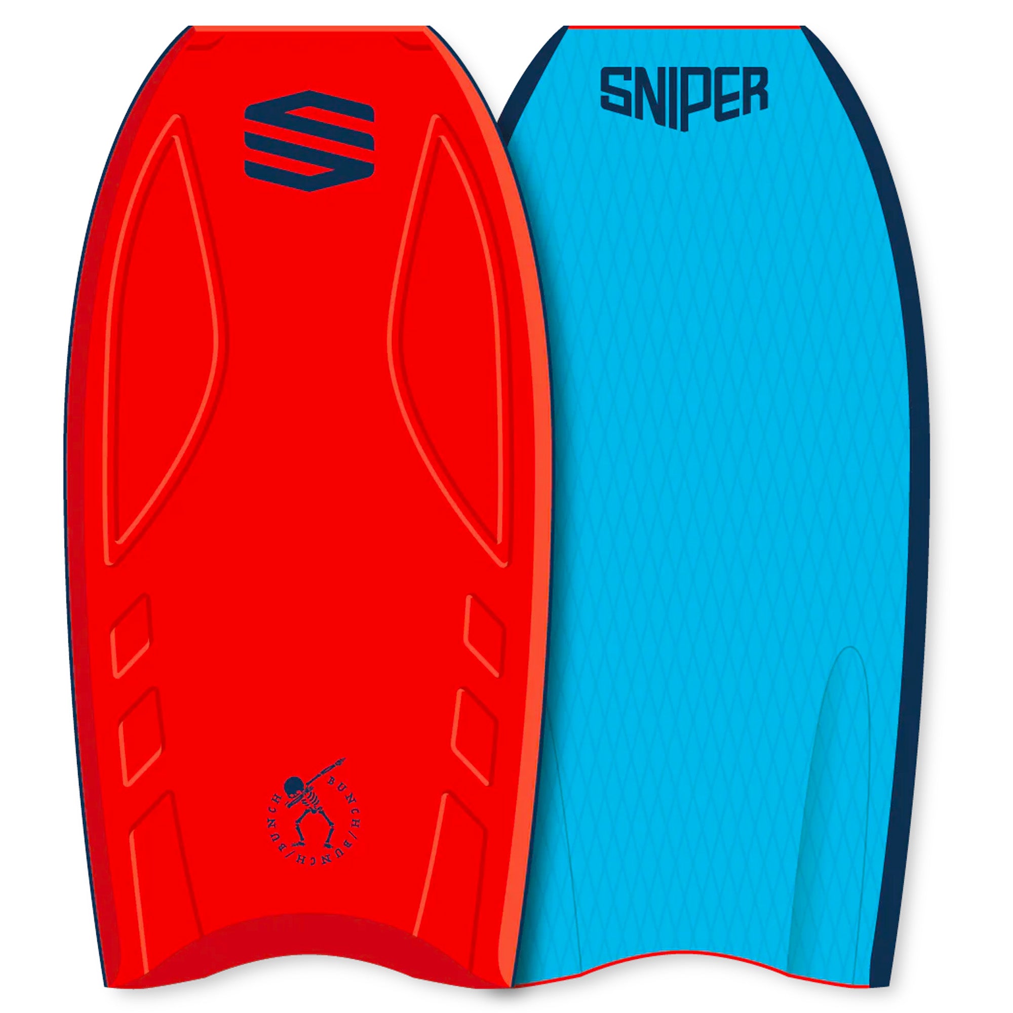 Sniper Bunch 39" Bodyboard - Red