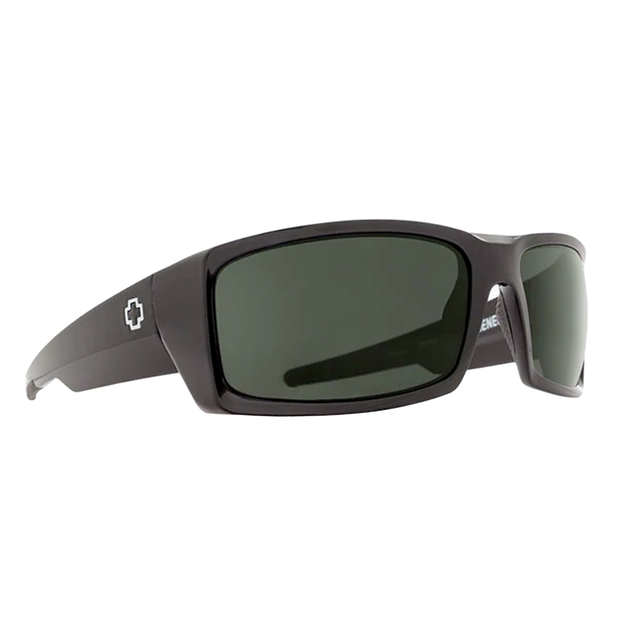 Spy General Men's Sunglasses - Black/Happy Gray Green