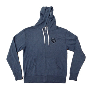 Surf Station Laguna Full Zip Men's Hoodie - Heather Navy