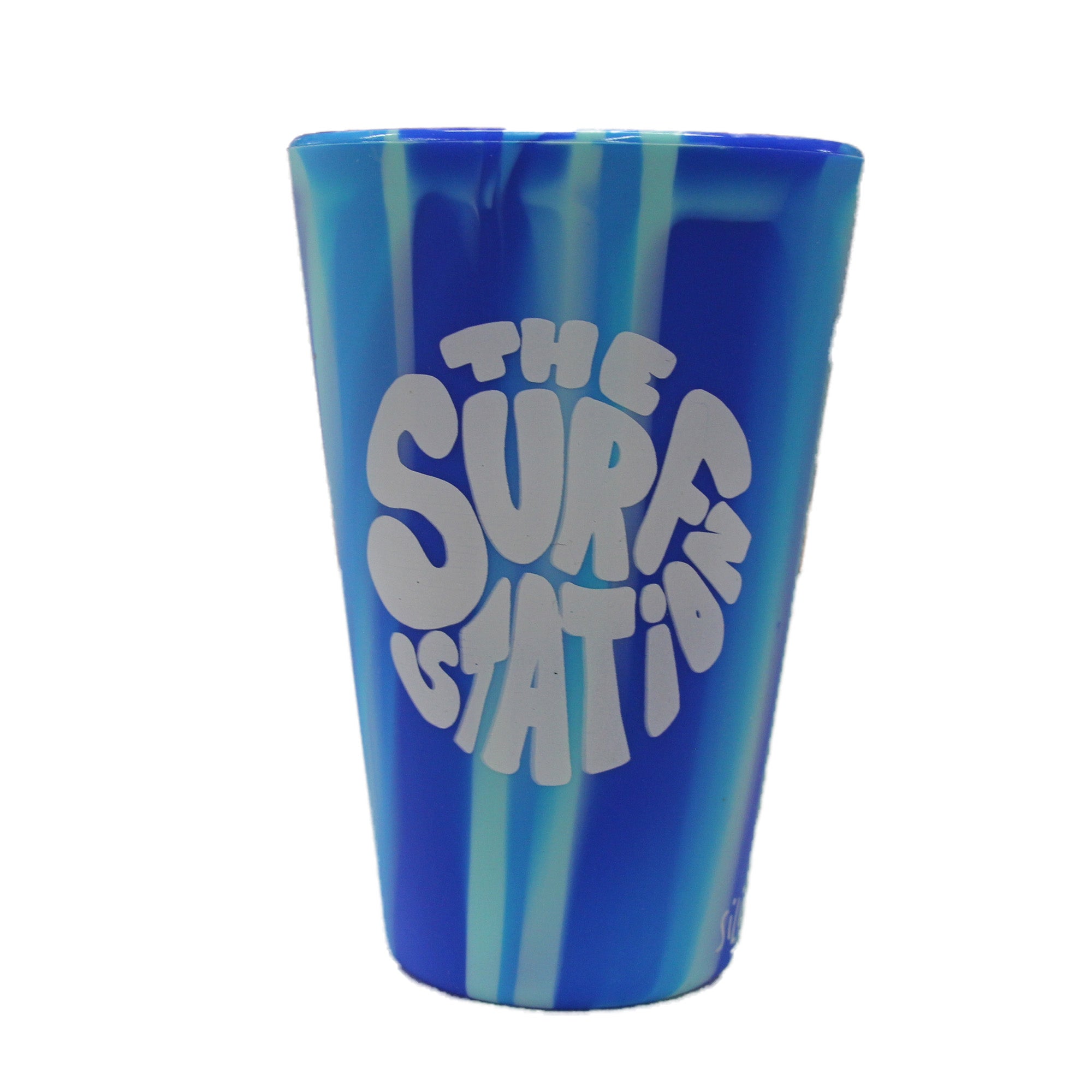 Surf Station Silipint Hippie 16oz Pint Cup - Artic