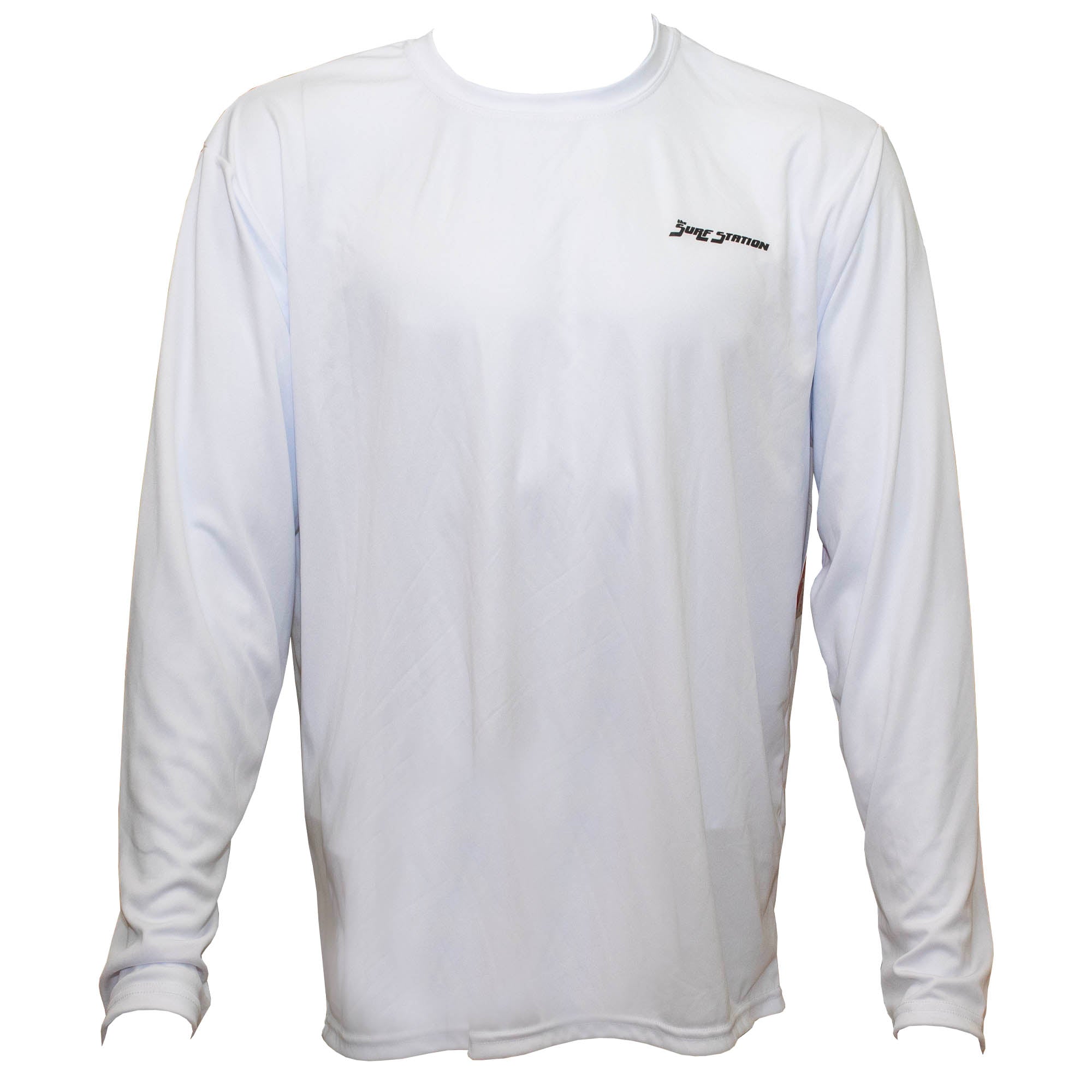 Surf Station Team Men's L/S Rashguard - White