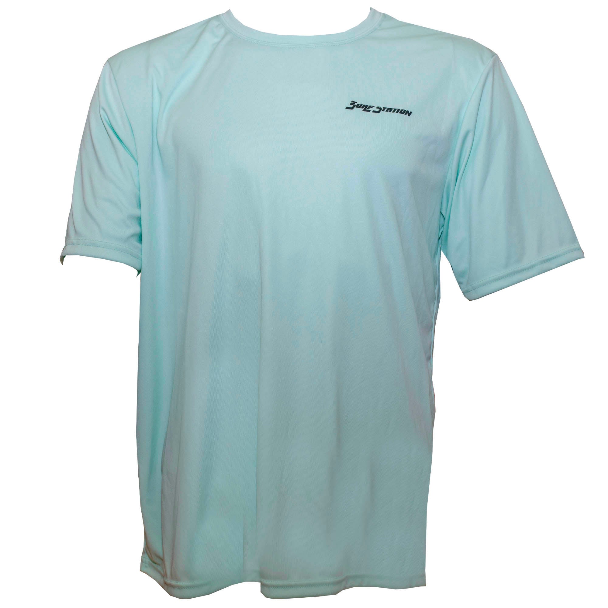 Surf Station Team Men's S/S Rashguard - Mint