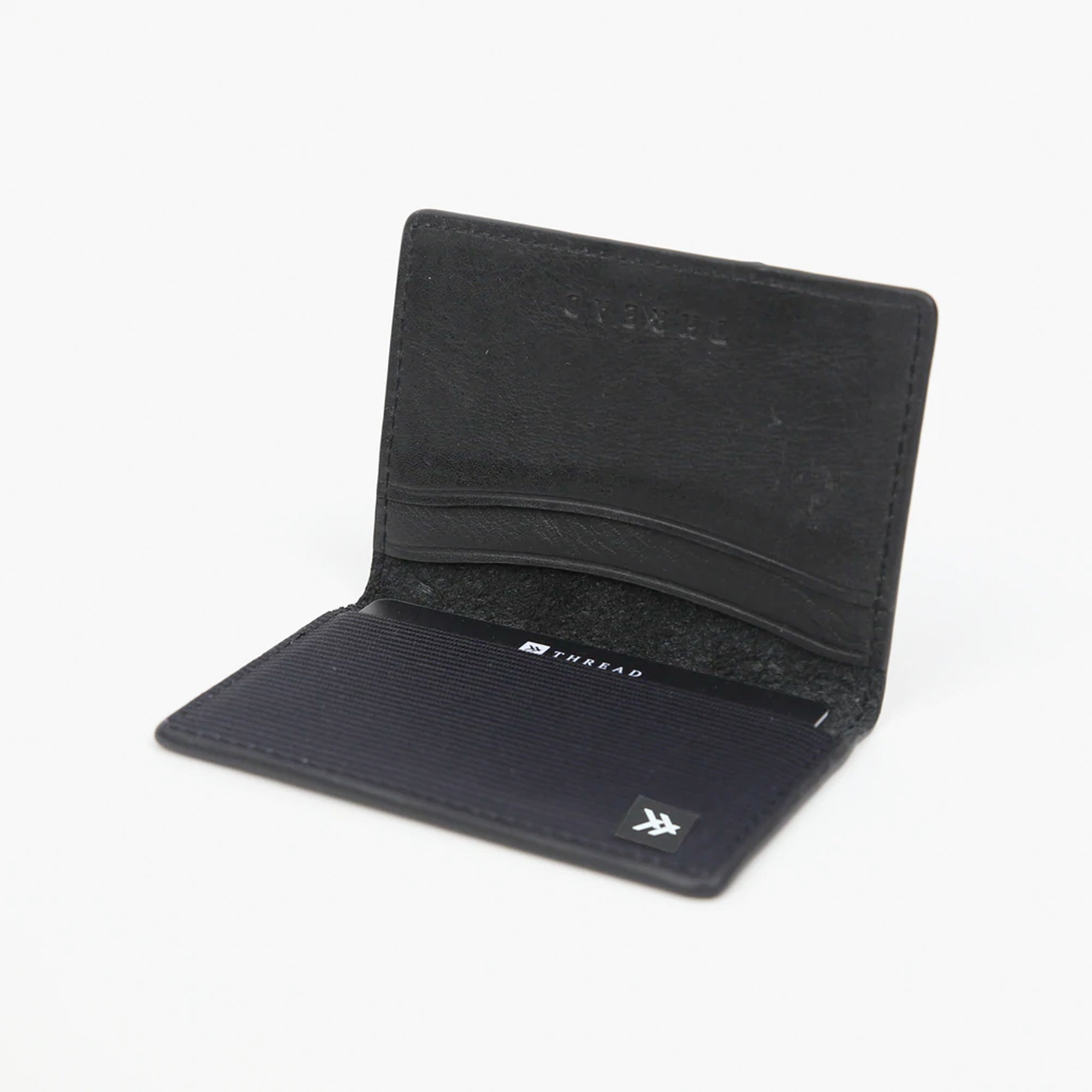 Thread Black Bifold Wallet - Black