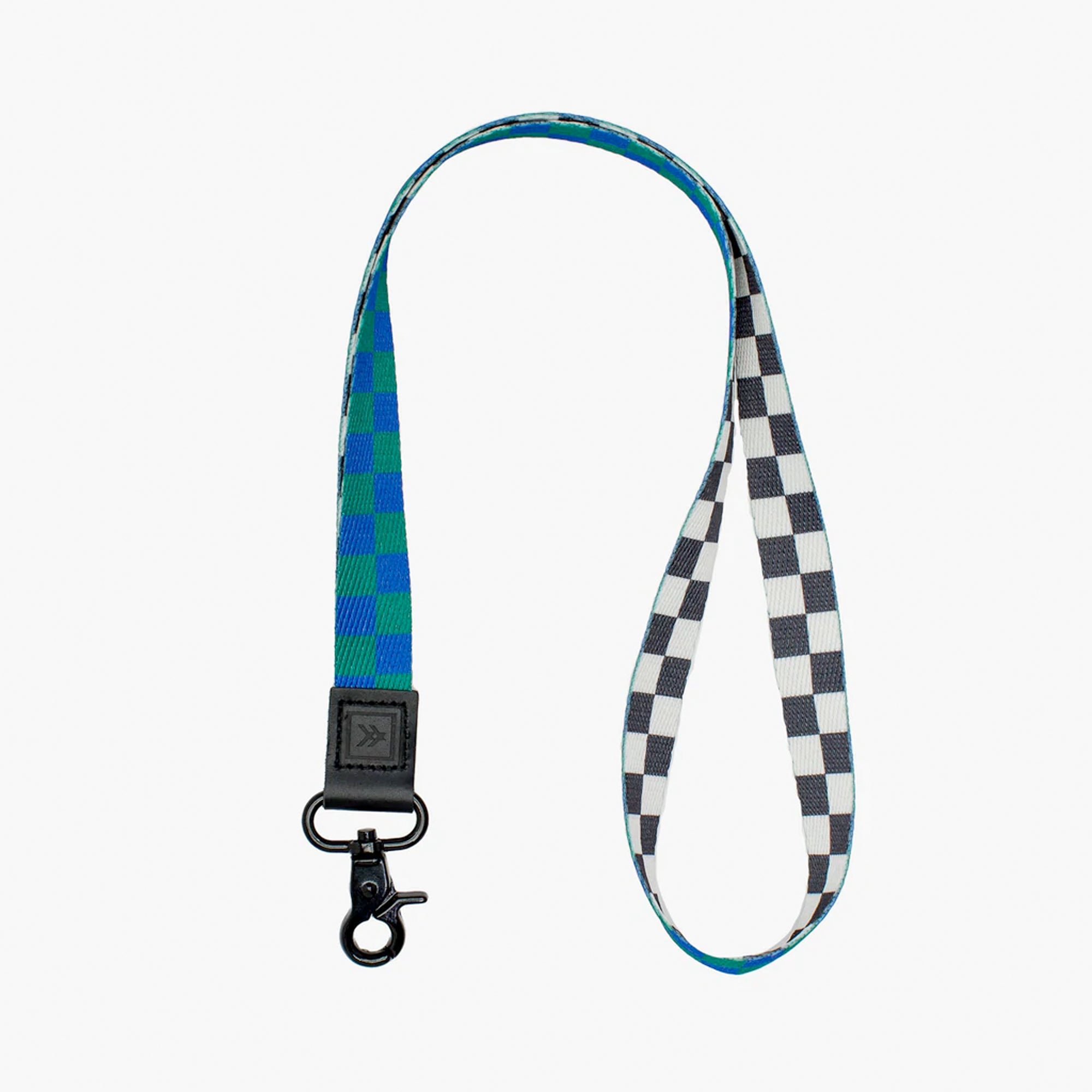 Thread Check Neck Lanyard - Athens