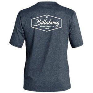 Billabong Trade Men's Loose Fit Rashguard S/S - Navy